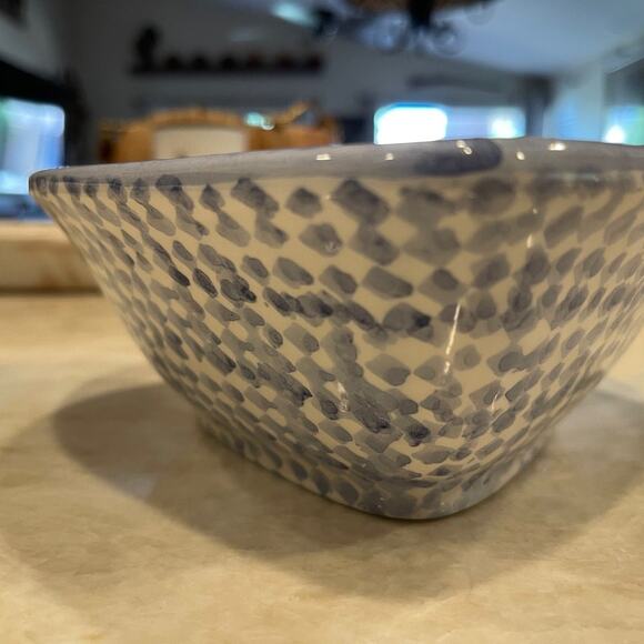 Ancora heart shaped pottery bowl Italy - Picture 8 of 10